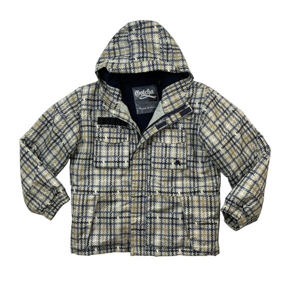 Gotcha Snowboarding Jacket Boys Youth 12 Fleece Lined Waterproof Winter Ski Snow - Picture 1 of 12